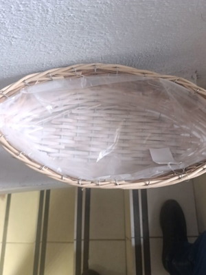 Wicker flowerpot new