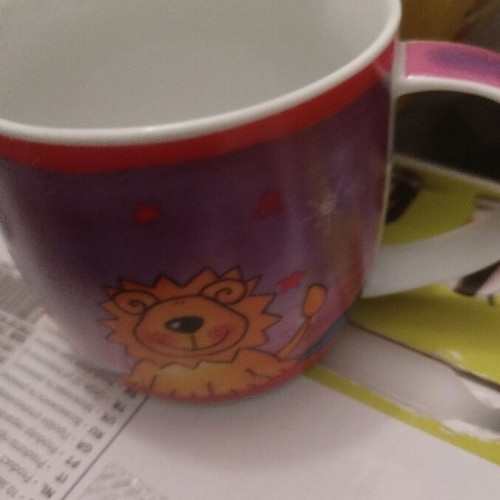 Zodiac mug Leo new, microwave and dishwasher safe