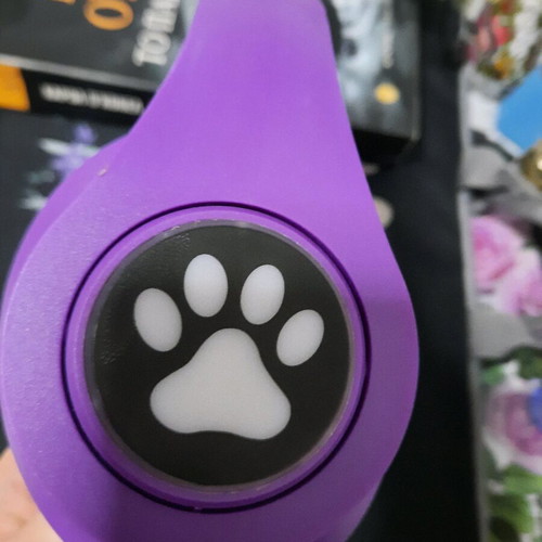 Purple headphones like new with wired and Bluetooth connection