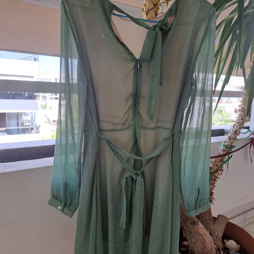 Fairycore dress size M like new, green