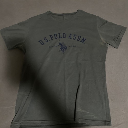 U.S. Polo Assn. polo t-shirt, small, grey