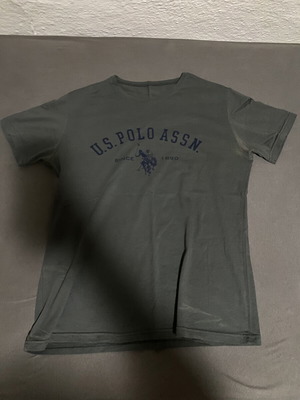 U.S. Polo Assn. polo t-shirt, small, grey
