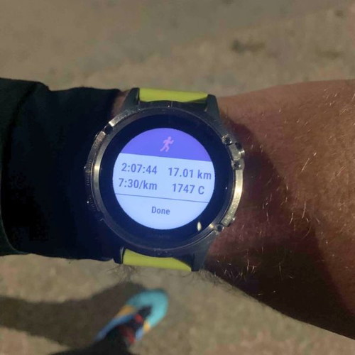 Garmin Phoenix 5S smartwatch with Garmin HRM chest strap