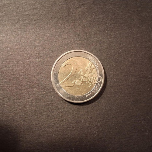 2 Euro Maria Callas commemorative coin used, 2023
