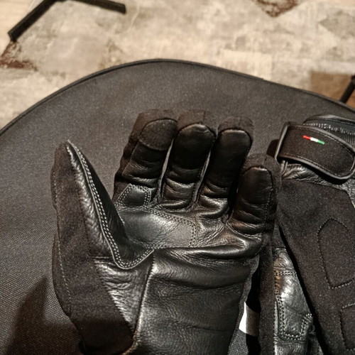 AGVpro Garage Dry-Tex Winter Men's Motorcycle Gloves like new, waterproof