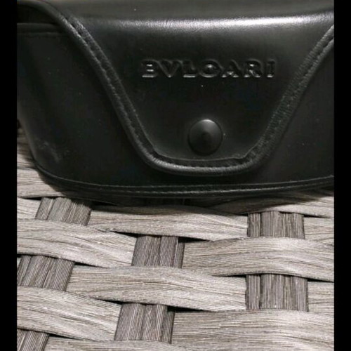 Bvlgari black glasses case like new