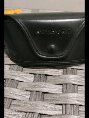 Bvlgari black glasses case like new