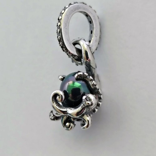 Charm Ursula Silver S925 with purple pearl