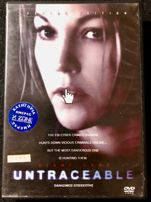 DVD Untraceable 2008 used, thriller horror with subtitles