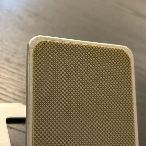 Metal Adjustable Phone Stand for Desk like new, silver
