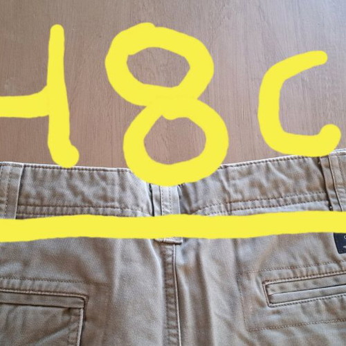 Marks & Spencer men's bermuda shorts like new, khaki