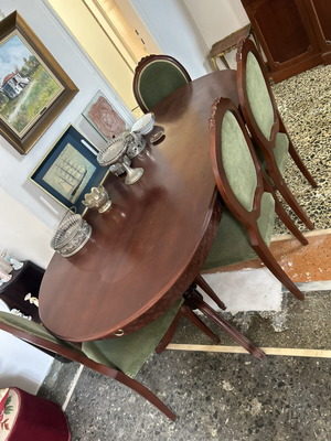 Dining set with 6 chairs