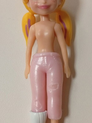 Mattel Polly plastic doll used