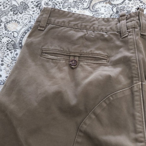 Seven 7 Denim men's cotton bermuda shorts beige size 46(32) like new