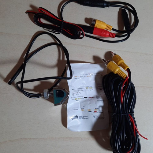 Car rearview camera new, waterproof with metal frame