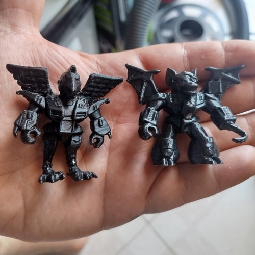 Gypaetos and Nychterida Beasts 3D Printed Figures New