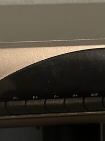 Nova Panasat IRD 1110 decoder used with remote control