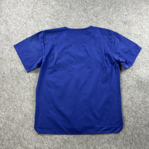 Carhartt Wip T-shirt men's Small oversized blue nurse scrub with pocket used