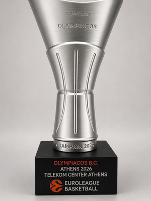 Olympiacos BC EuroLeague Basketball Trophy 2026 new