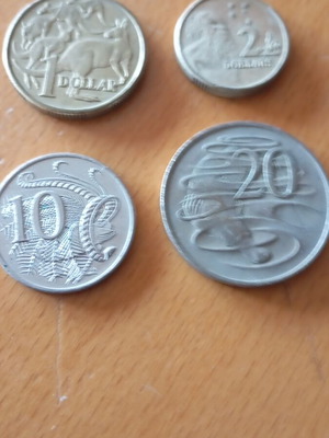 Australian coins pack of 4 like new