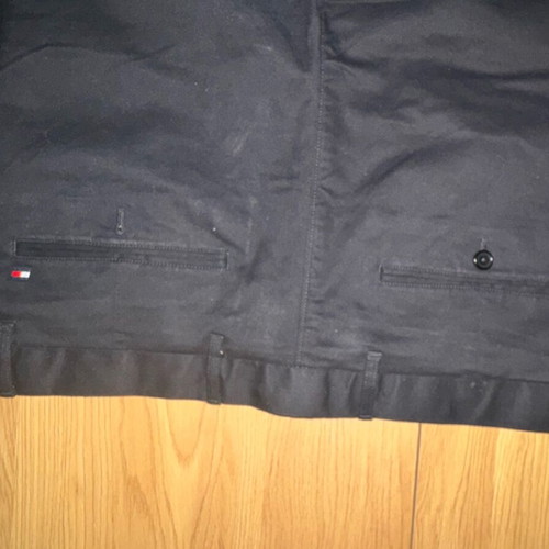 Black Chino Pants 38/34 Tommy Hilfiger New