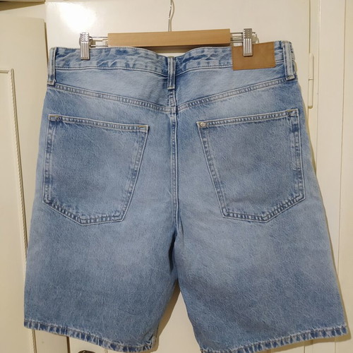 H&M jean bermuda shorts new, size 46, blue