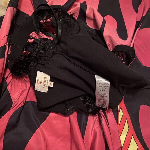 Twins Fantasy Top woman colorful, new, size M
