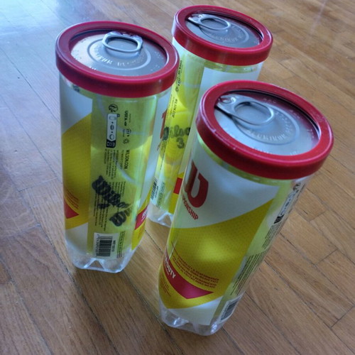 Championship Extra Duty container with 3 new balls