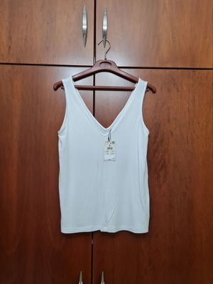 Reserved blouse one size new, 100% viscose, white