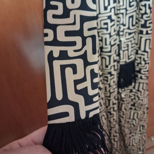 Maki Philosophy summer dress with geometric design, like new