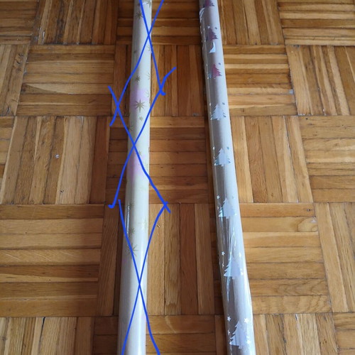 Wrapping paper new and unused