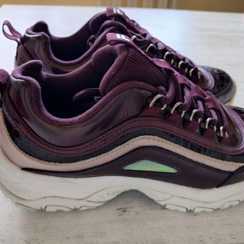Fila sneakers like new, bordo color, size 38