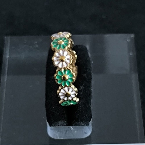 Vintage Daisy Flower Ring adjustable, like new