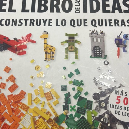 Lego book in Spanish