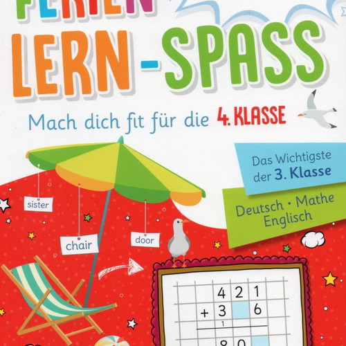 Ferien-Lern-Spaß New Learning Book for 4th Grade