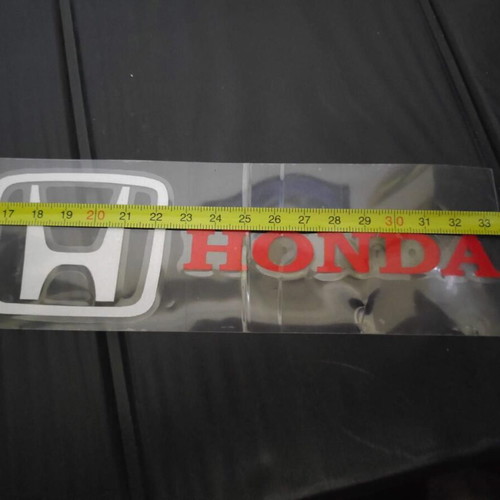 Honda sticker set like new, logo and H emblem