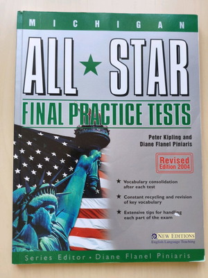 All Star Practice Tests book like new, English