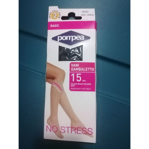 Vintage tights new, pack of 8, black and beige