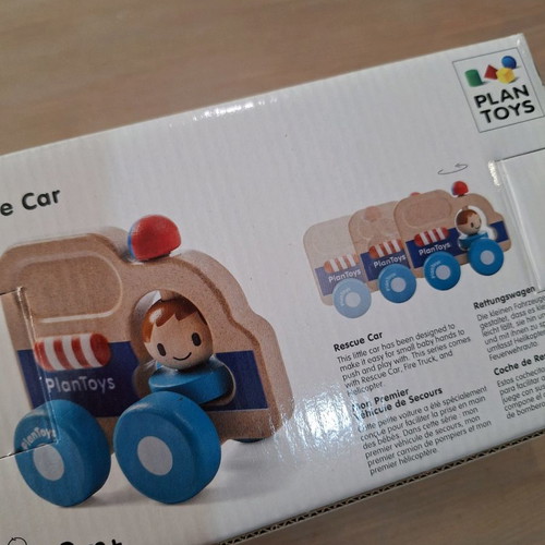 Plan Toys car new for 12+ months