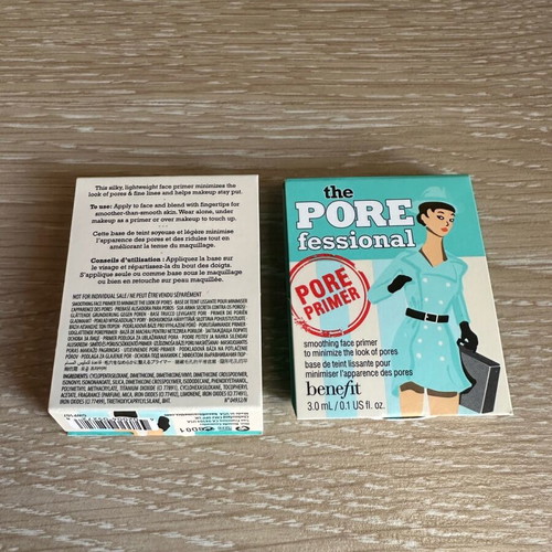Benefit Smoothing Pore Face Primer 2x3ml new