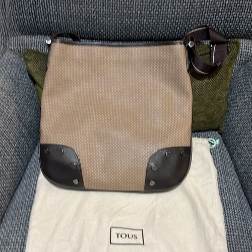 Tous shoulder bag like new, beige and brown