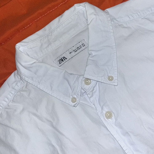 Zara light blue shirt, size L