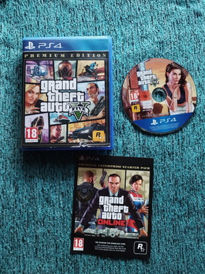 Gta 5 Premium Edition PlayStation 4 σαν καινούργιο