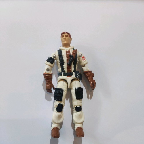 G.I. Joe Blizzard Figure Hasbro 1988 like new with slight knee crack