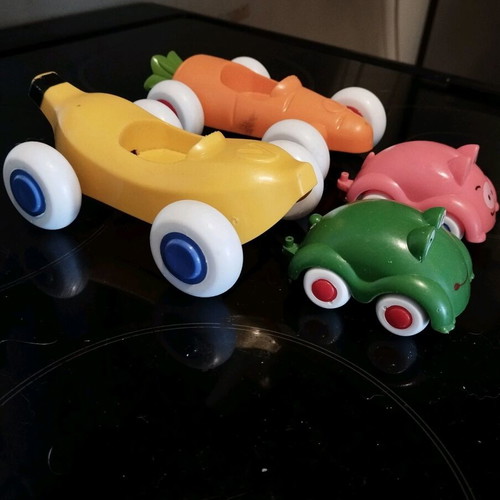 Viking Toys Sweden pack of unbreakable toy cars used, children's toys