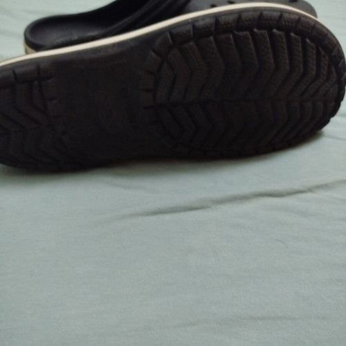 Crocs Crocband sandals like new, size 46-47, black