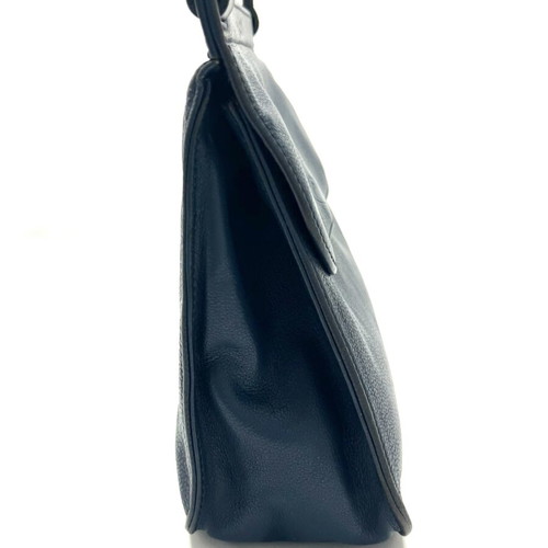 Longchamp blue leather crossbody bag used