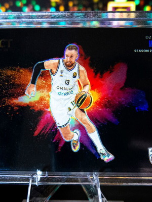 Džanan Musa Black Colorblast SSP κάρτα Panini Select EuroLeague 2025-26