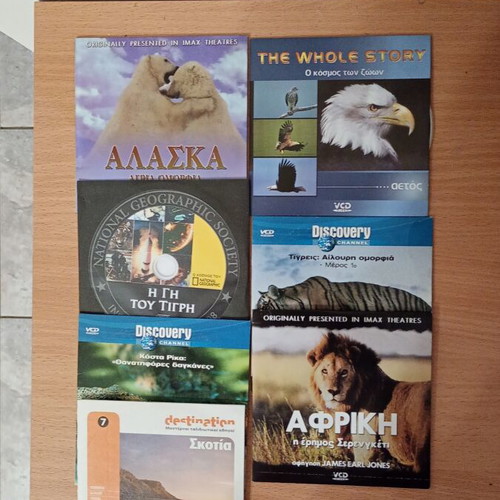 Documentaries like new, pack of 7