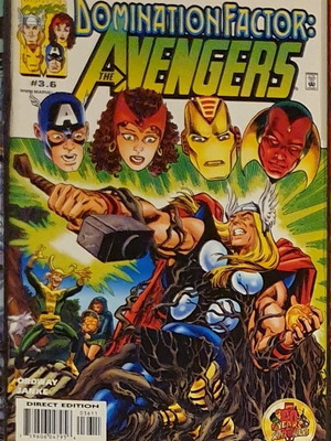 Domination Factor: Avengers Marvel Comics употребяван, английски